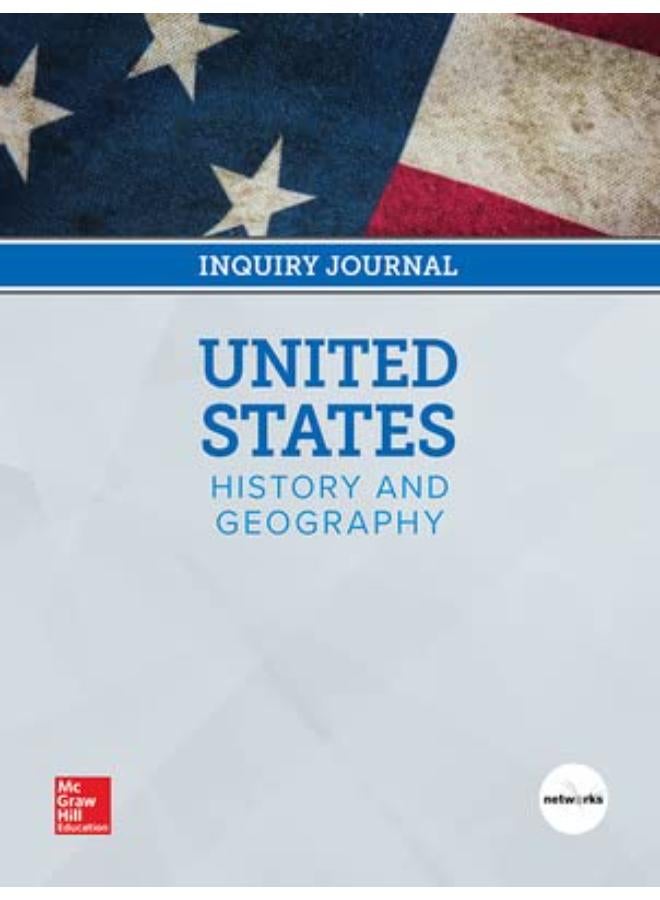 United States History And Geography  Inquiry Journal  Ed   1