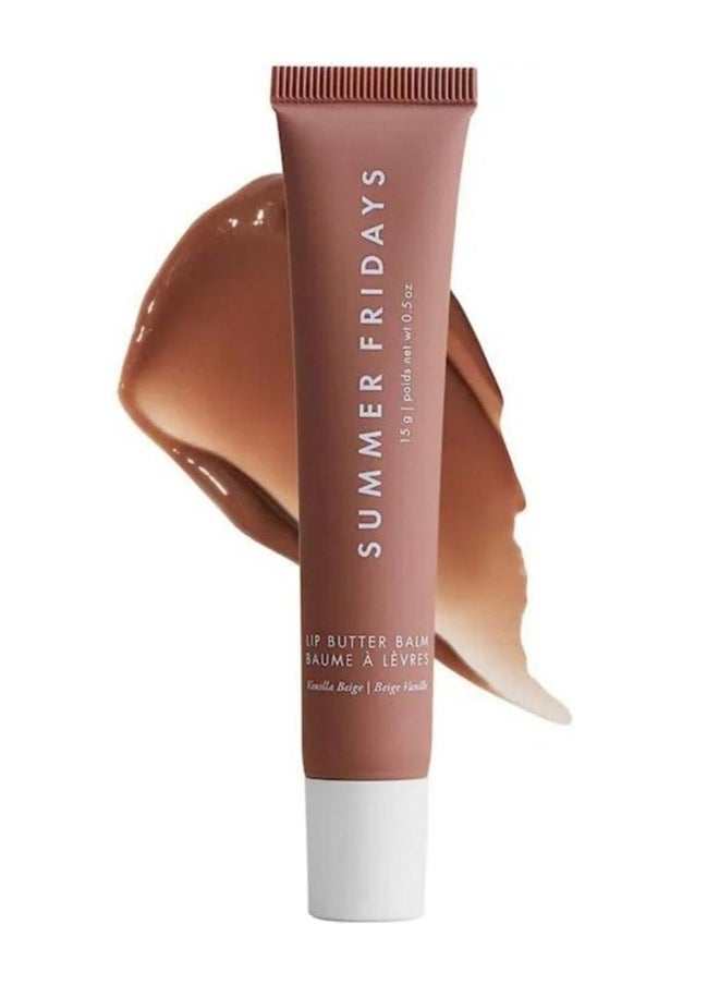 SUMMER FRIDAYS Lip Butter Balm - Conditioning Lip Mask and Lip Balm for Instant Moisture, Shine and Hydration - Sheer-Tinted, Soothing Lip Care  #Vanilla Beige  - Image 2