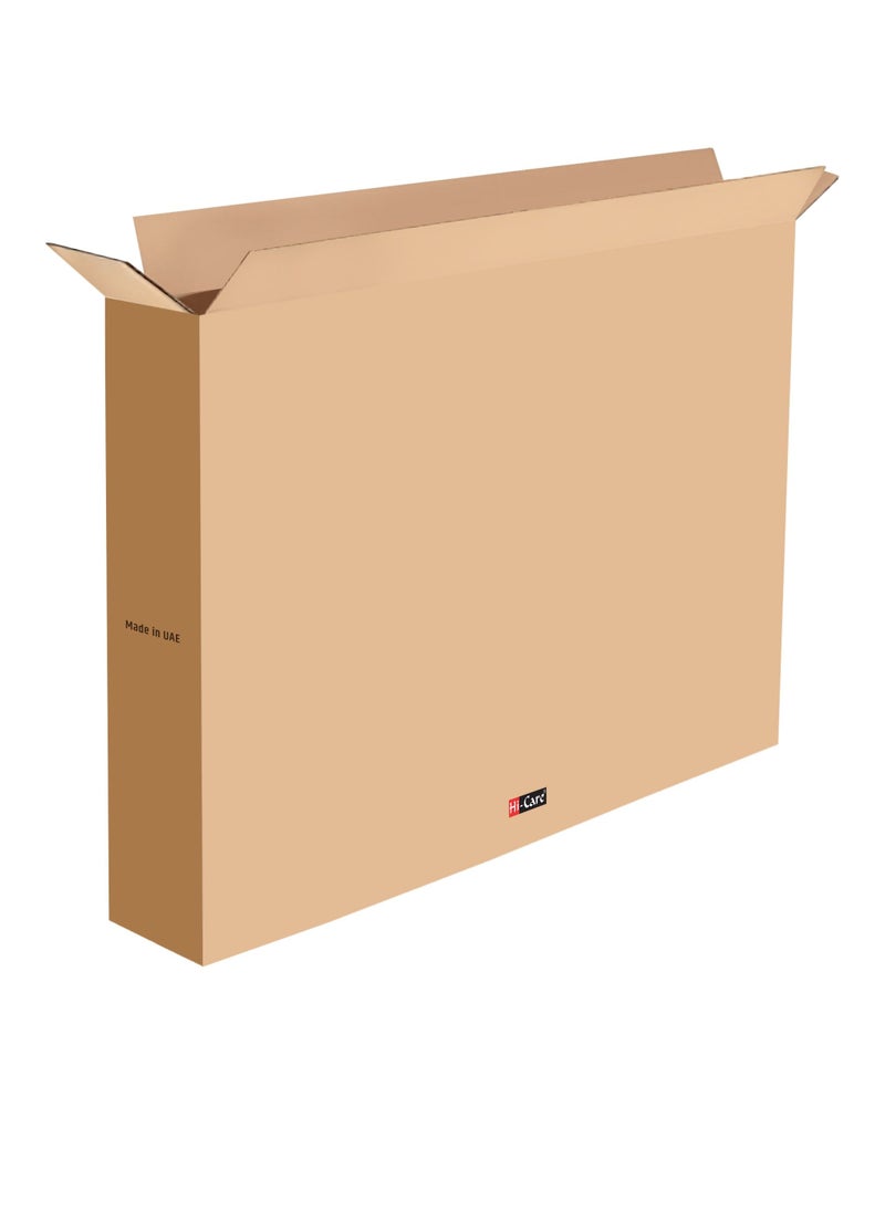 Hi Care TV/Picture/Mirror Moving Box 42"x 6"x 29" Organizer Box Storage Box Cardboard Box Carton Box for Moving and Shipping TV Box 43 inch TV Packing Box 5 Ply  - Image 1