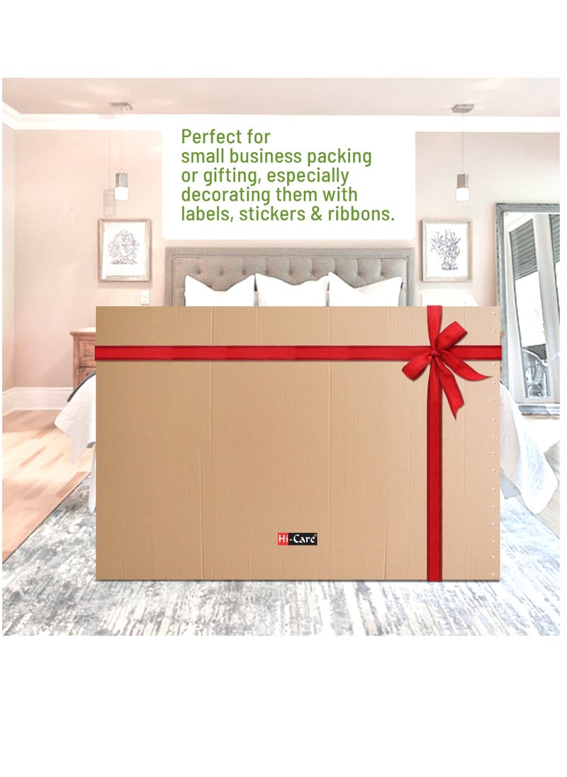 Hi Care - TV/Picture/Mirror Moving Box 42"x 6"x 29" Organizer Box Storage Box Cardboard Box Carton Box for Moving and Shipping TV Box 43 inch TV Packing Box 5 Ply - Image 1