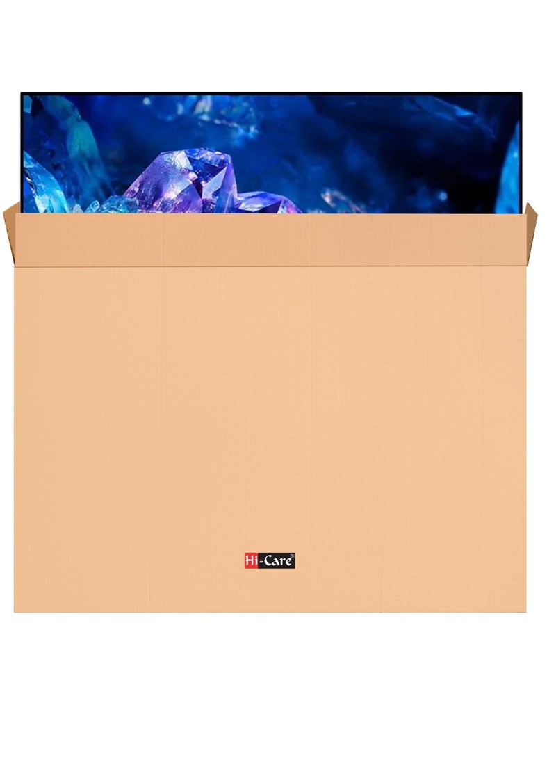 Hi Care - TV/Picture/Mirror Moving Box 42"x 6"x 29" Organizer Box Storage Box Cardboard Box Carton Box for Moving and Shipping TV Box 43 inch TV Packing Box 5 Ply - Image 1