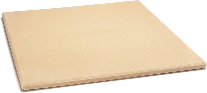 Outset Pizza Stone For Grill and Oven, 14" x 16" Pizza Tile - Image 1