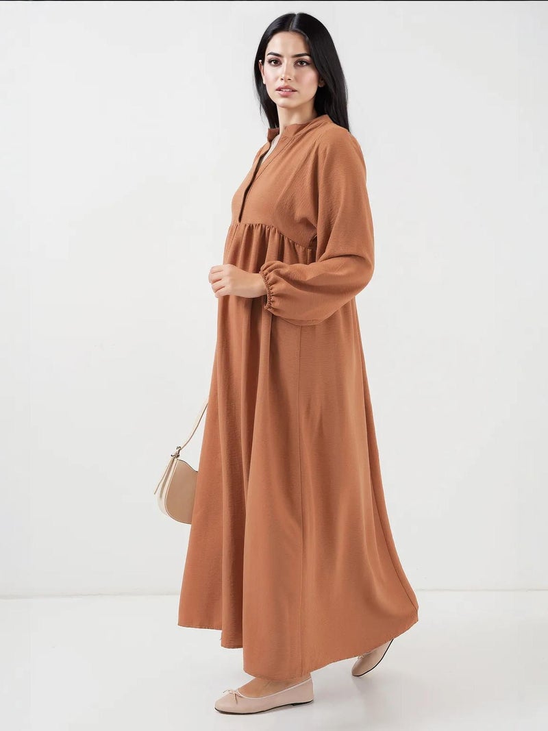 BIG DART BDART V-Neck Buttoned Maxi Dress - Image 2