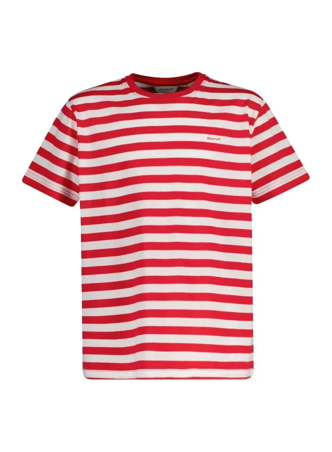 GANT Gant Striped Shield T-Shirt