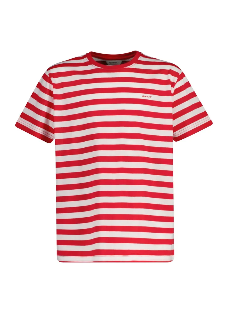 غانت Gant Striped Shield T-Shirt