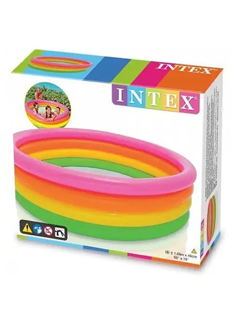INTEX Intex Rainbow Rings Pool  - Image 3