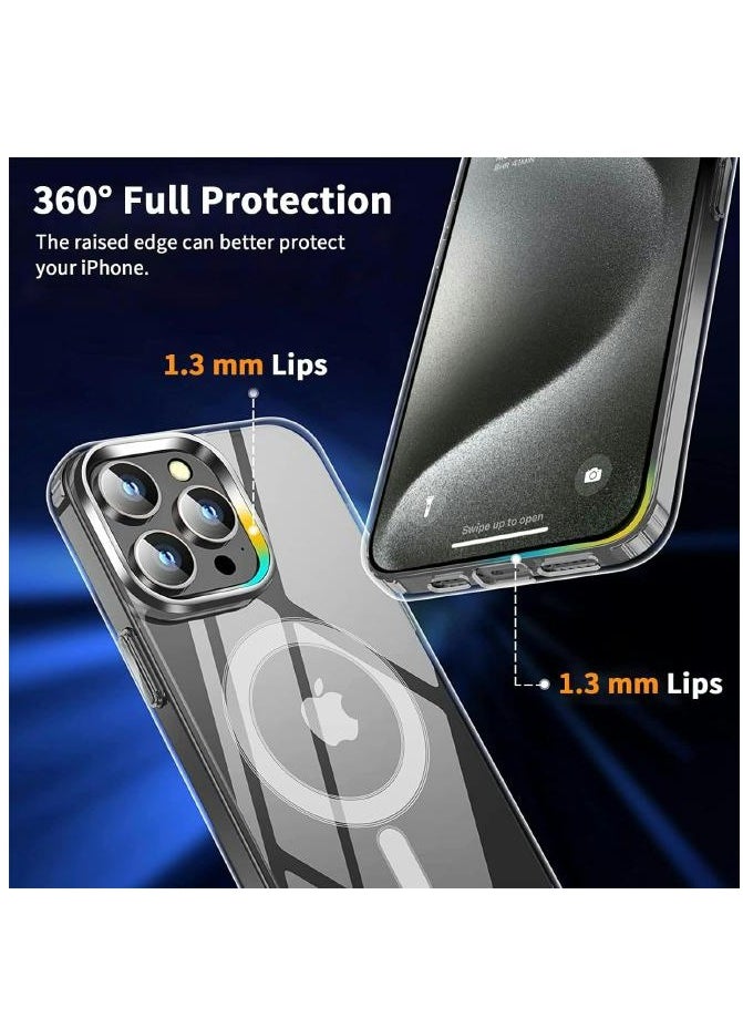 S-TOP - Full protection package for iPhone 15 Pro Max with a cover that supports wireless charging (MagSafe), complete protection for your device against scratches and falls (7in1) original package from S-TOP - Image 1