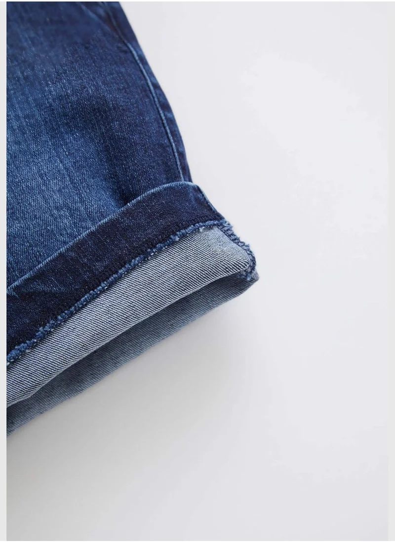 ديفاكتو BabyBoy Regular Fit Denim Short