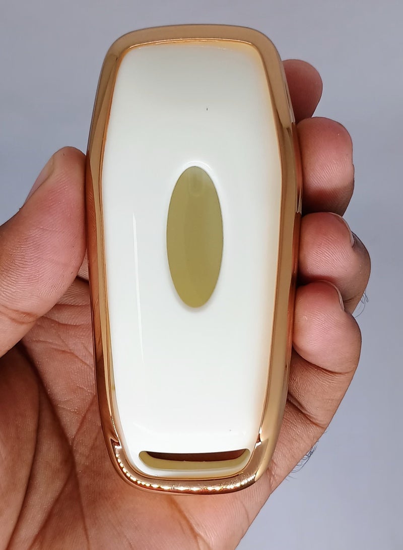 Service Zone 4 Buttons Tpu Car Remote Key Case Cover For Ford Fusion F-150 Edge Explorer Mustang Lincoln MKZ MKC Platinum 2016 F150 Lariat - Image 3