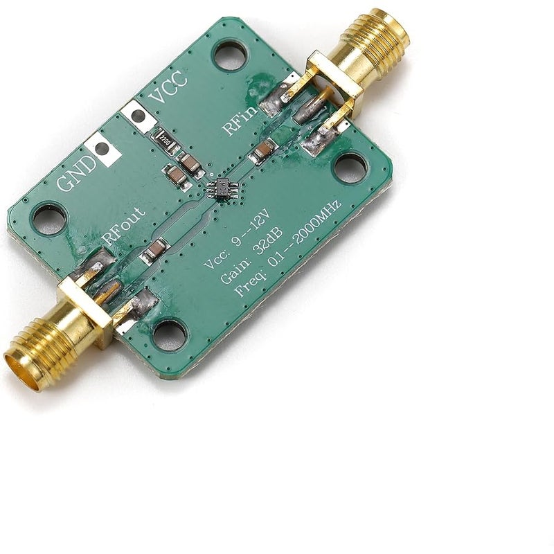 0.1-2000MHz RF WideBand Amplifier 30dB High Gain Low Noise LNA Amplifier - Image 1