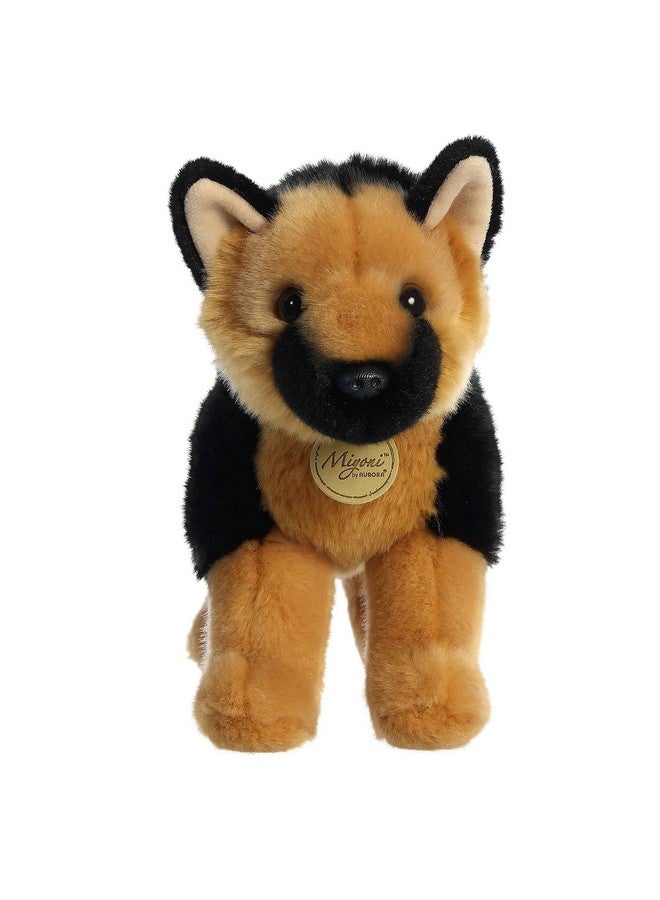 Aurora® Adorable Miyoni® German Shepherd Stuffed Animal - Lifelike Detail - Cherished Companionship - Black 10 Inches - Image 2