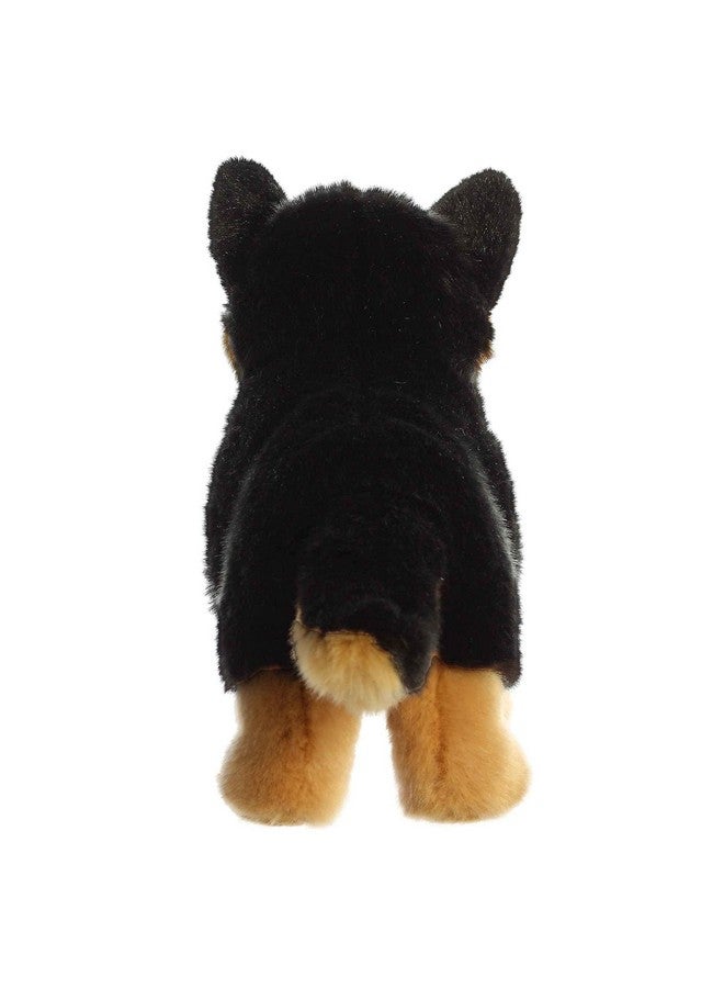 Aurora® Adorable Miyoni® German Shepherd Stuffed Animal - Lifelike Detail - Cherished Companionship - Black 10 Inches - Image 5