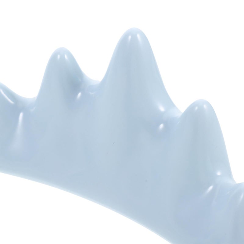 Ceramic Pen Stand And Paintbrush Rest Imitation Jade Glaze Brush Holder Desk Organizer - Image 4