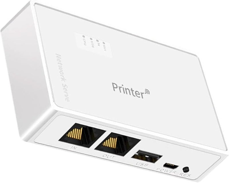 خادم طباعة USB لاسلكي 100 ميغابت في الثانية جهاز مشاركة طابعة شبكة إيثرنت WiFi - Image 4