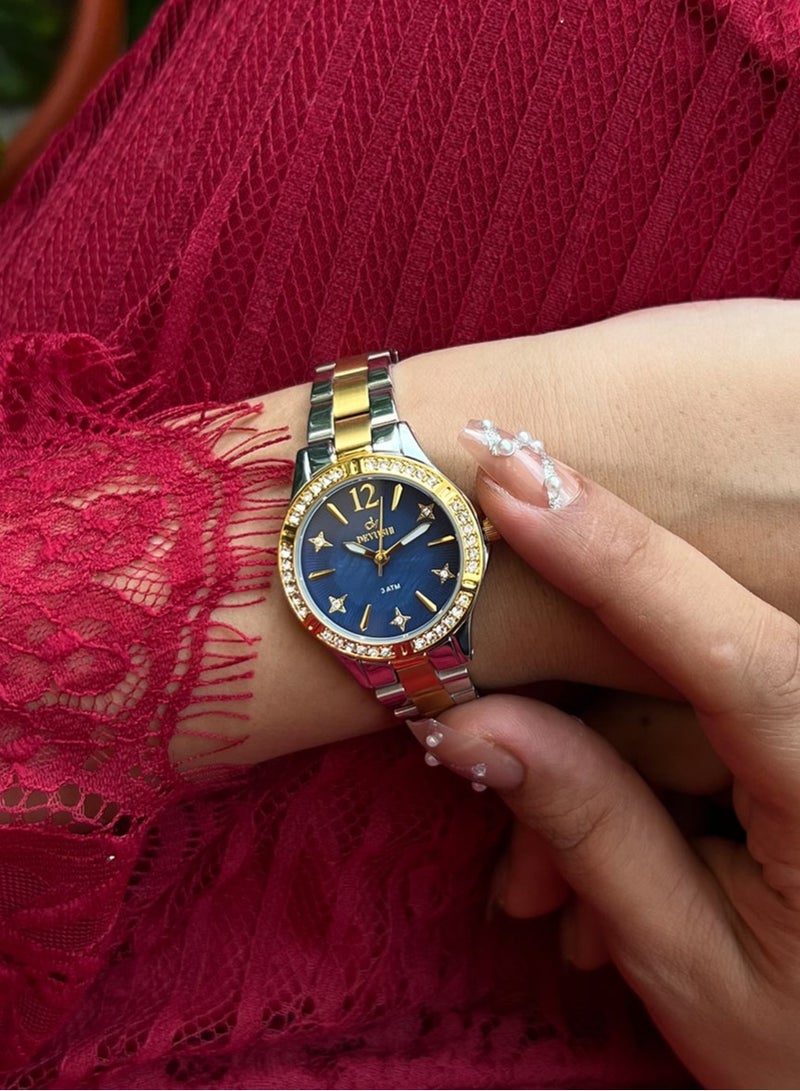 ديفوشي ساعة يد انيقه وملفته وبتصميم متفرد للنساء - Image 1