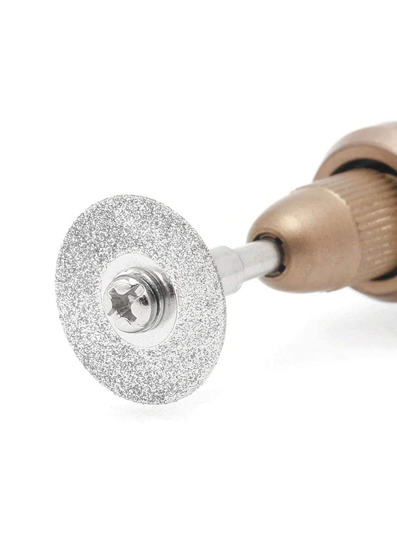 DIY Crafts DIY Crafts CTDIYHI32632 16mm Diamonte Cutting Discs Drill Bit Shank for Rotary Tool Blade DIY Works Support 16mm MiniSmall  - Image 2