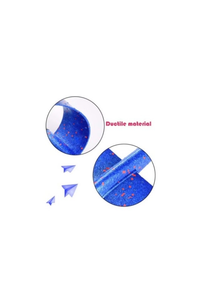 Inertia Glider Foam Toy/Hand Throw Launcher Toy - Model L , (Blue) - Image 4