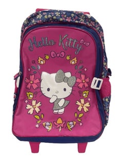 Hello Kitty Hello Kitty School Trolley bag with lunch bag and pencil case  - Image 3