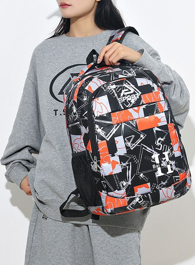 Joychic حقيبة ظهر أكسفورد للسفر والأعمال، حقيبة كتب قابلة للتنفس ومقاومة للماء، حقيبة ظهر كبيرة الحجم للطلاب المتوسطين والثانويين، متعددة الألوان - Image 3