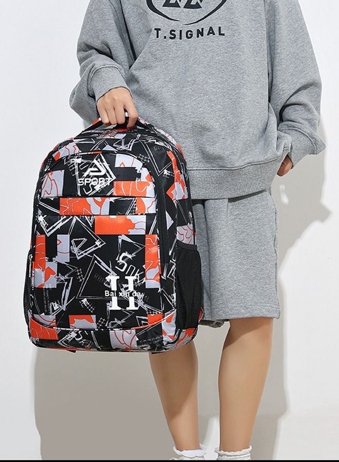 Joychic حقيبة ظهر أكسفورد للسفر والأعمال، حقيبة كتب قابلة للتنفس ومقاومة للماء، حقيبة ظهر كبيرة الحجم للطلاب المتوسطين والثانويين، متعددة الألوان - Image 5