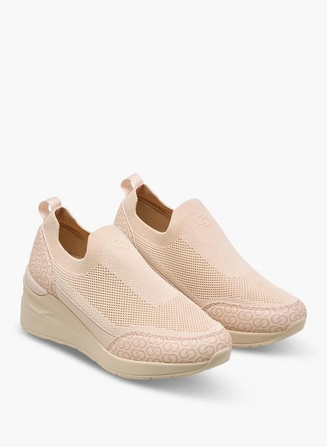 Celeste Women Monogram Print Sneakers