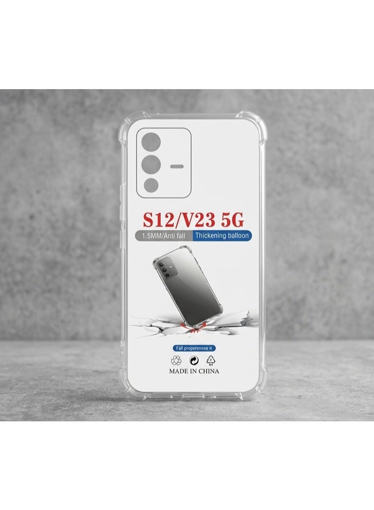 Clear Shockproof Case Cover for Vivo V23 5G / S12 - Image 2