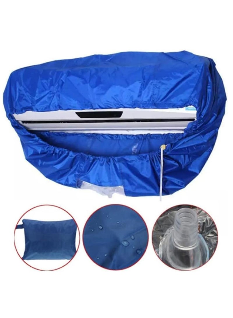 رات سو غطاء مقاوم للماء لتنظيف مكيف الهواء مع واقي منفذ تصريف الأنبوب وكيس غسيل الغبار ومنفذ تصريف للوحدات الكبيرة بحجم 2P إلى 3P - Image 4