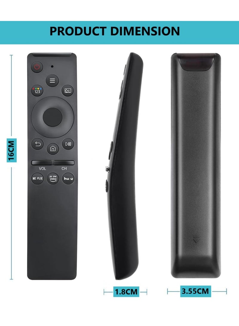 ELTRAZONE Universal Remote Control for All Samsung LED QLED UHD SUHD HDR LCD HDTV 4K 8K Solar Powered TVs with Shortcut Buttons for Netflix, Prime Video, Hulu [2 Pack] with battery - Image 5