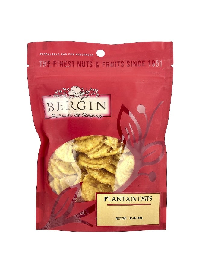 Bergin Fruit and Nut Company Bergin Fruit and Nut Company, Plantain Chips, 3.5 oz (99 g)  - Image 1