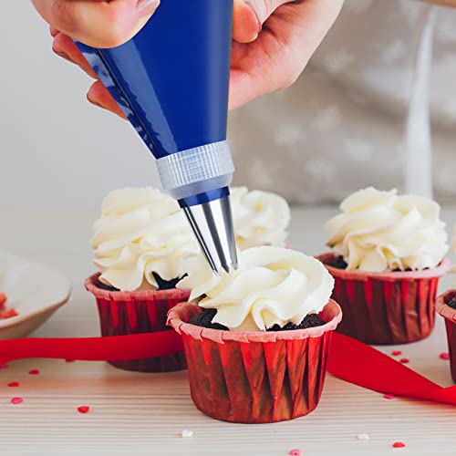 ELECLAND 50Pcs Disposable Piping Bags Extra Large Thicken 21Inch Pastry Bags Icing Piping Bags for Cookies Cupcakes Dessert Cakes Decorating - Image 5