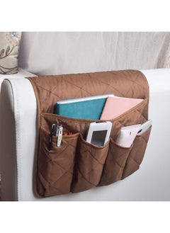 MDSTOP Sofa Couch Chair Armrest Organizer Fits For Phone Book Magazines Tv Remote Control Coffee  - Image 1