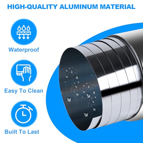 Tottist Aluminum Roof Flashing Roll - Sealing Windows, Doors, Siding & Roofing Ideal for Moss & Mildew Prevention (14" x 10') - Image 3