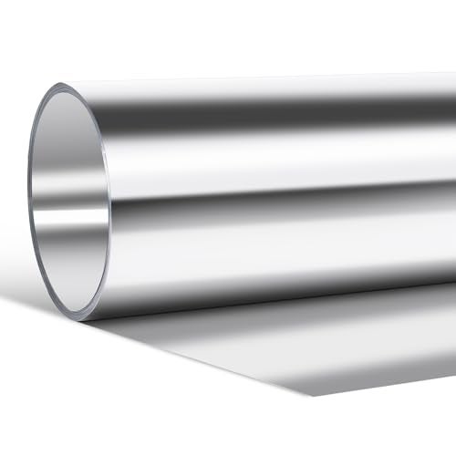 Tottist Aluminum Roof Flashing Roll - Sealing Windows, Doors, Siding & Roofing Ideal for Moss & Mildew Prevention (14" x 10') - Image 1