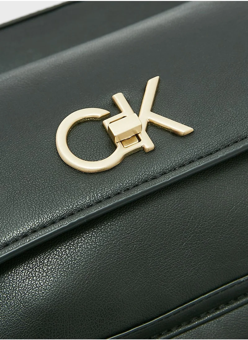 CALVIN KLEIN Re-Lock Flapover Crossbody