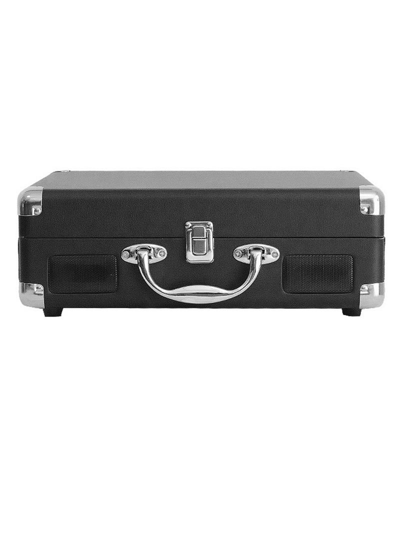Vinyl Record Player 3-Speed Turntable with Built-in Speakers BT Function Support 3 Size 7” /10” /12” Vinyl Record Portable Belt-Driven Record Player Vintage Turntable for Entertainment and Home Decoration  - Image 1