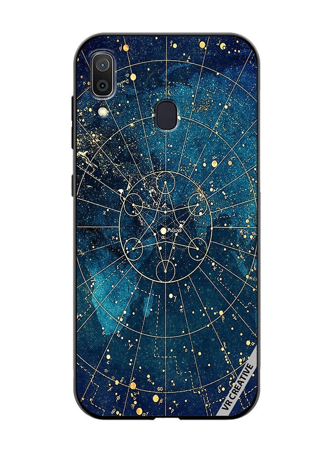 VR CREATIVE Protective Case Cover For Samsung Galaxy A30 Zodic And Astrology Design  Multicolour - Image 1