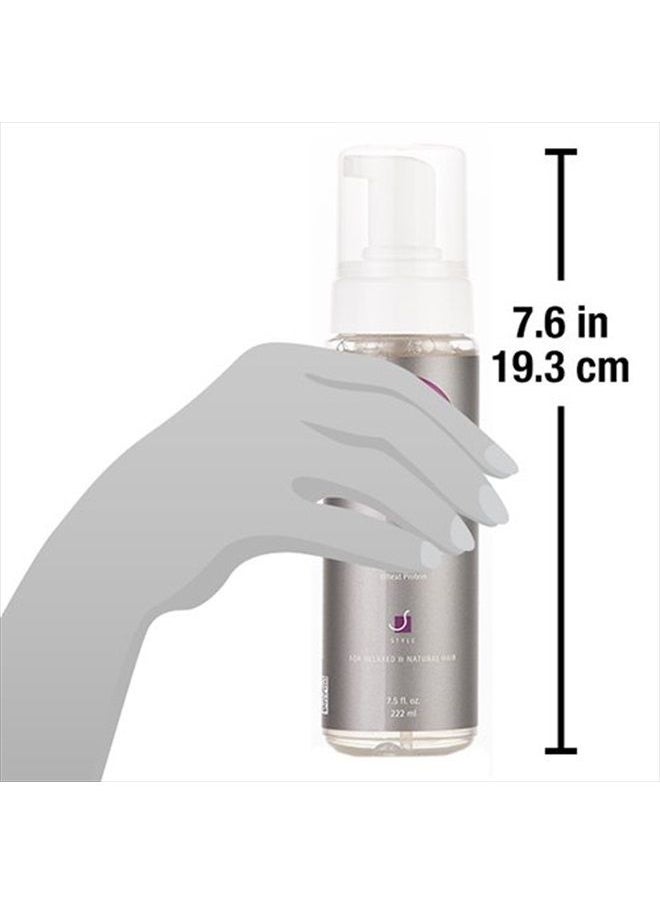 Design Essentials Compositions Foaming Wrap Lotion for Relaxed & Natural Hair, 7.5 Ounce  - Image 3