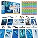 SpriteGru 12 PCS Plastic Marine Animal Figurines with 12 Introduction Flashcards Ocean Animals Learning Recognition Cards Realistic Undersea Animal Figures Educational Learning Toy Set for Kids Classroom - Image 3