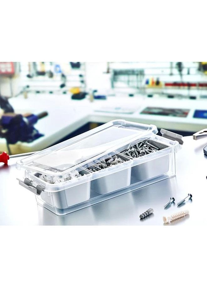 Grand 3 Compartments Storage Box Including 3 Bowls 1.2 Liters