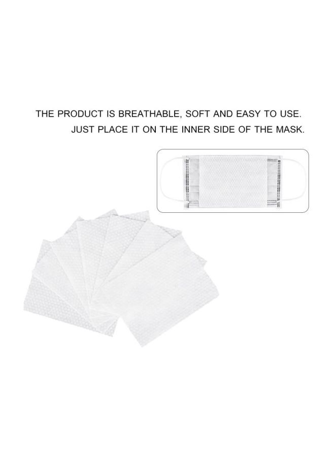 NIBEMINENT Pack Of 100 Replacement Face Pads Filters - Image 2
