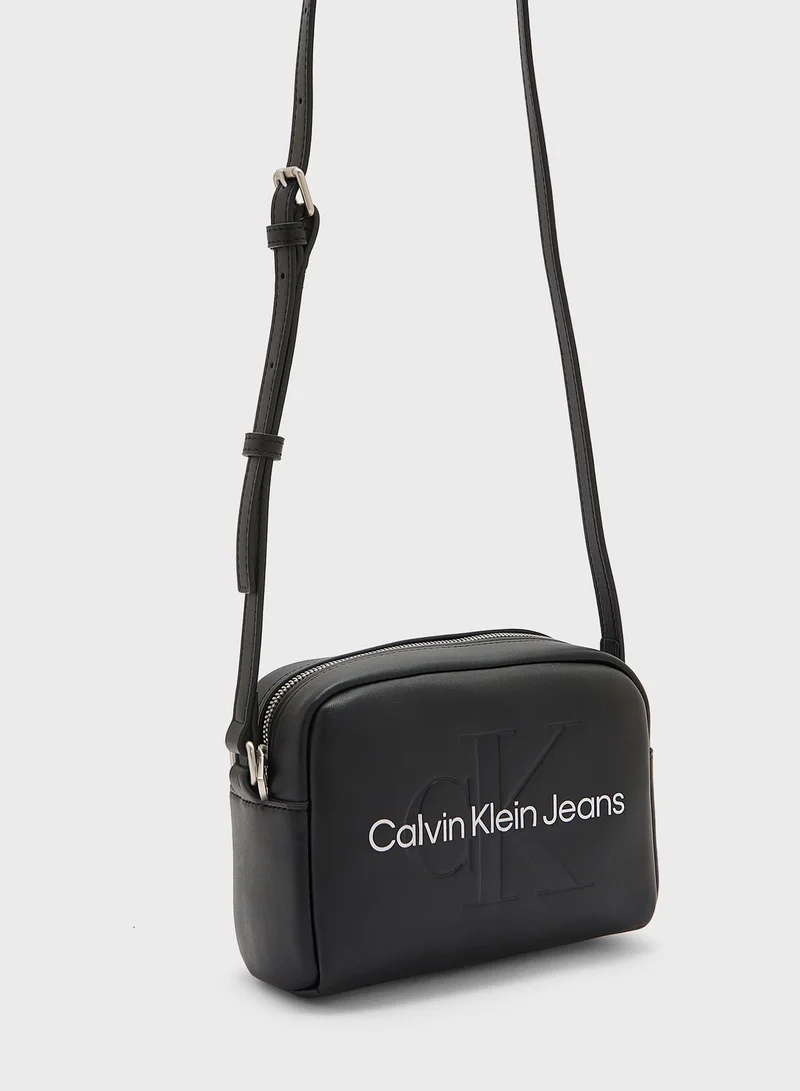 CALVIN KLEIN Chain Detailed Flap Over Crossbody