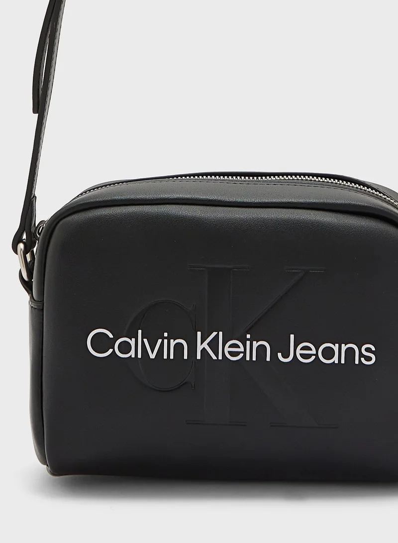 CALVIN KLEIN Chain Detailed Flap Over Crossbody