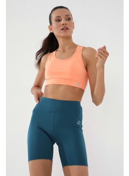 Tommy Life Emerald Women's High Waist Slimming Short Biker Leggings - 91007  - Image 1