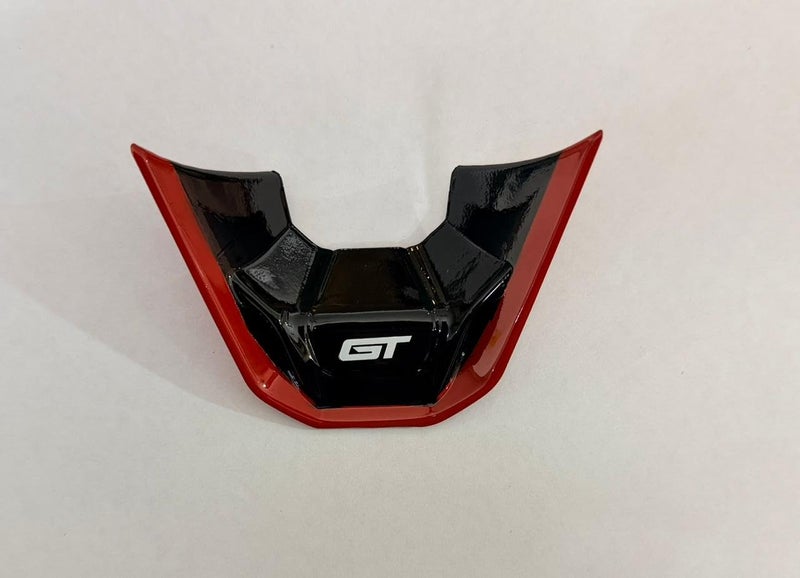 AUTO MT GT Steering Wheel Badge for Virtus Black-Red Car Steering Wheel Decoration for Car Compatible with Golf MK8. - Image 3