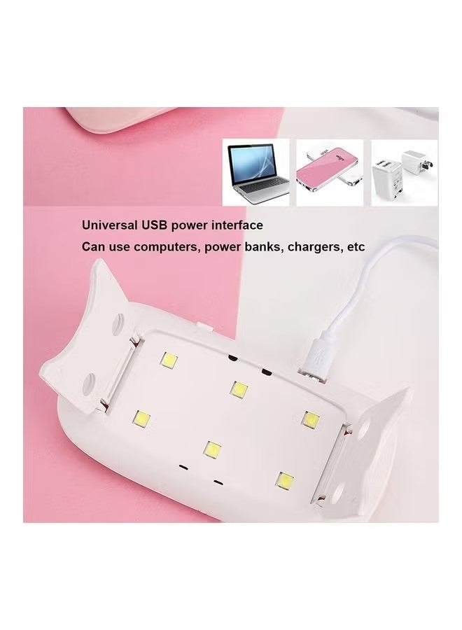 ORiTi Mini UV LED Nail Dryer Lamp White - Image 4