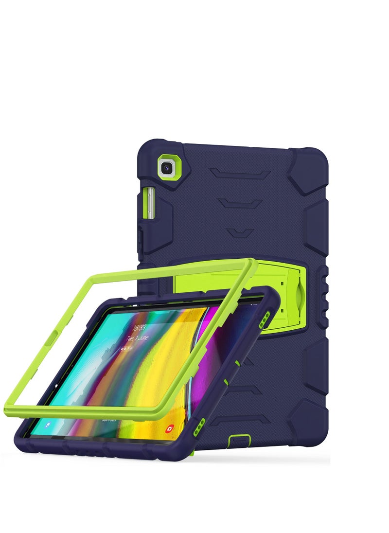 GULFLINK Gulflink Protective Back Case Cover for SAMSUNG Tab S5E T720/T725 10.5 inch navyblue and lime  - Image 2