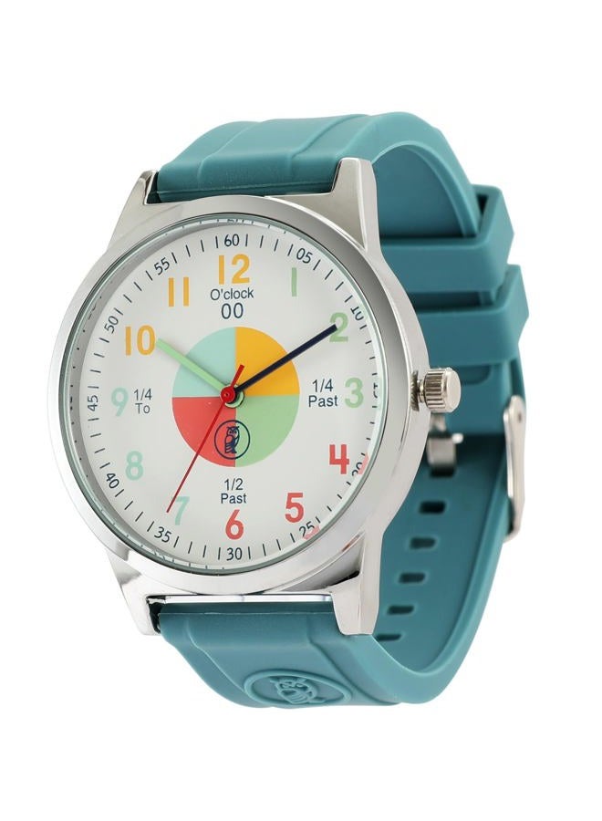 OWLCONIC Kids Watch - Analog Watches for Kids - Teal Green - Image 1