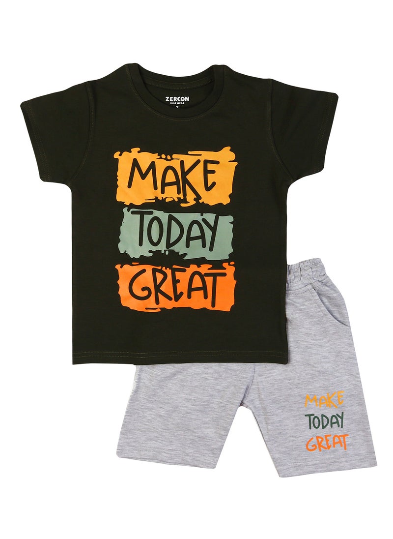 Zercon Summer Pajama Set for Boys  - Image 1