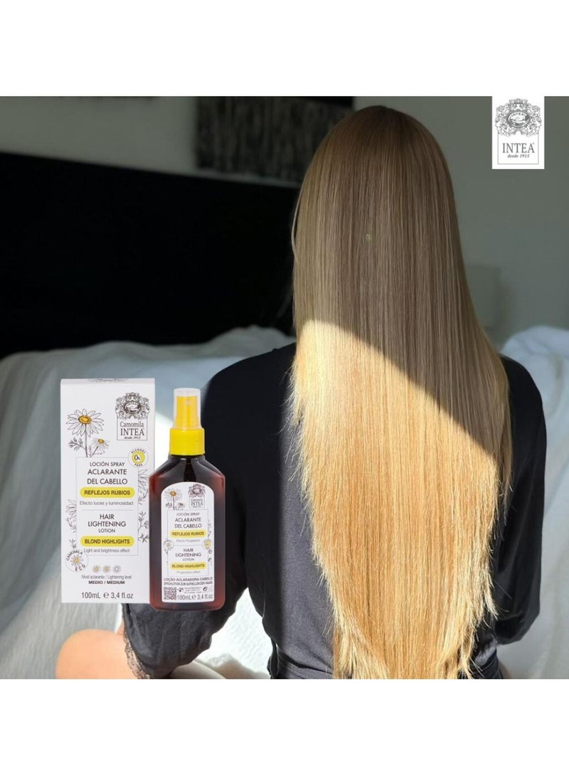 Intea Chamomile Hair Lotion Blond Reflexes 100ml - Image 3