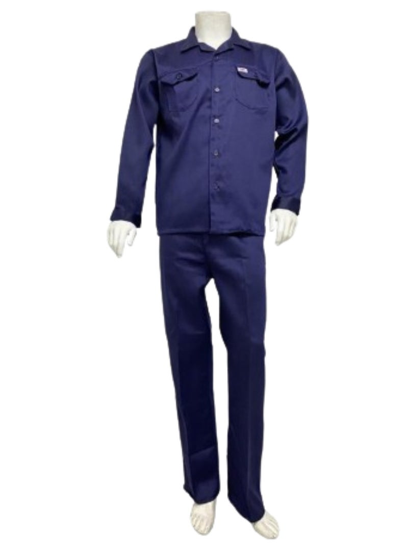 Volta volta uniform suit pant shirt navy blue  - Image 1